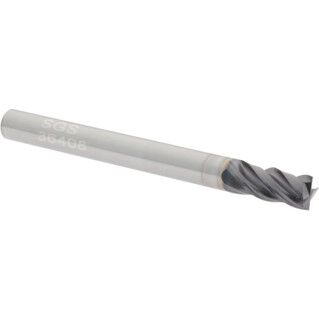 Cortador 3/16´´ (.1875) LOC=7/16 Carbide - AlTiN - 4 Flutes
